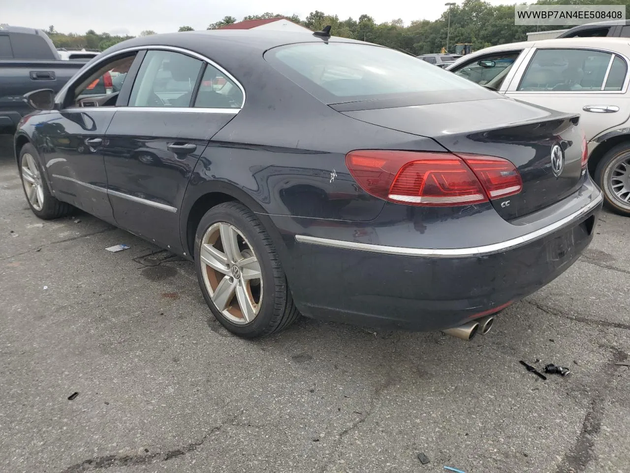 2014 Volkswagen Cc Sport VIN: WVWBP7AN4EE508408 Lot: 71448864