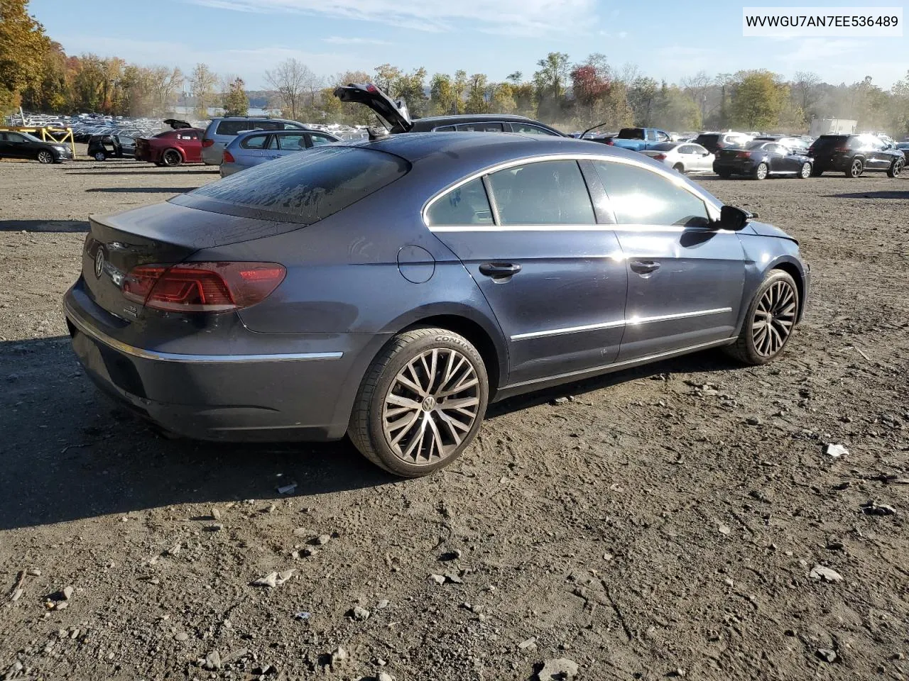 WVWGU7AN7EE536489 2014 Volkswagen Cc Vr6 4Motion