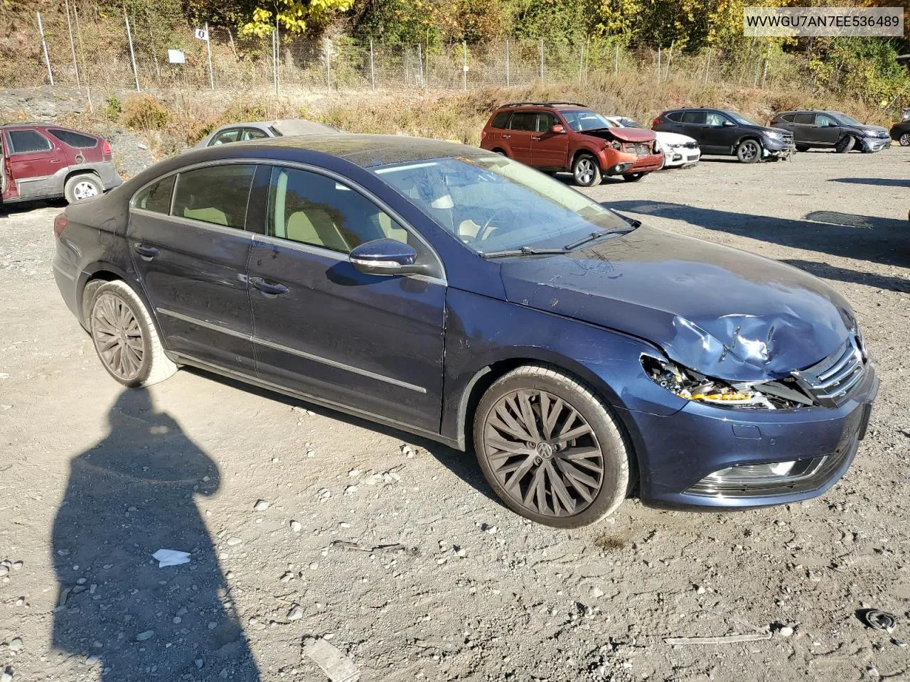 WVWGU7AN7EE536489 2014 Volkswagen Cc Vr6 4Motion