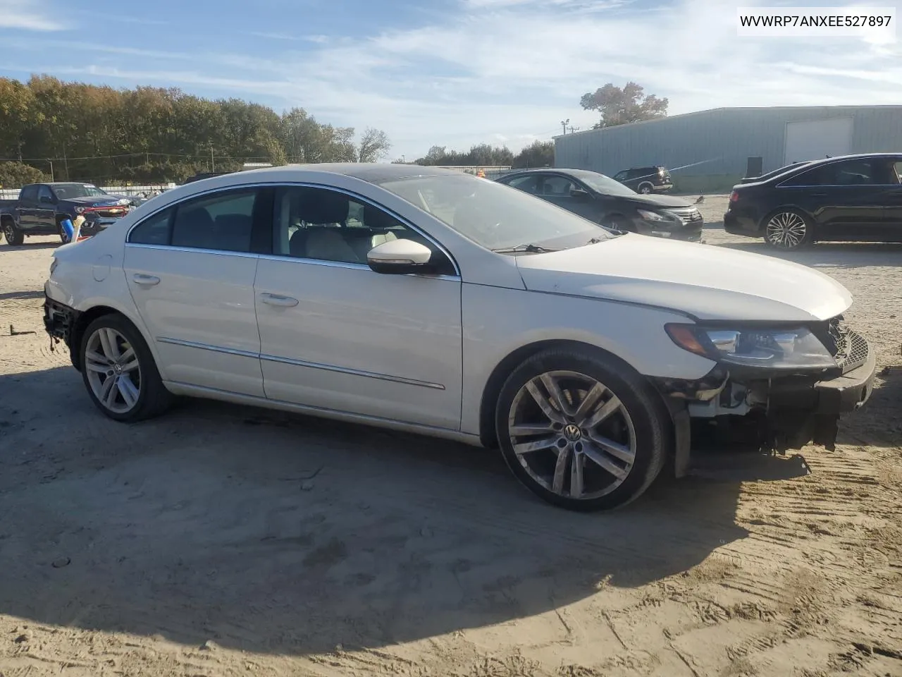 2014 Volkswagen Cc Luxury VIN: WVWRP7ANXEE527897 Lot: 79025454