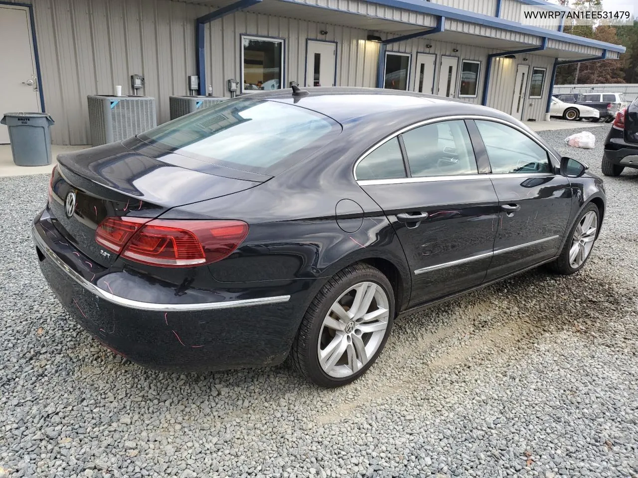 2014 Volkswagen Cc Luxury VIN: WVWRP7AN1EE531479 Lot: 79647794