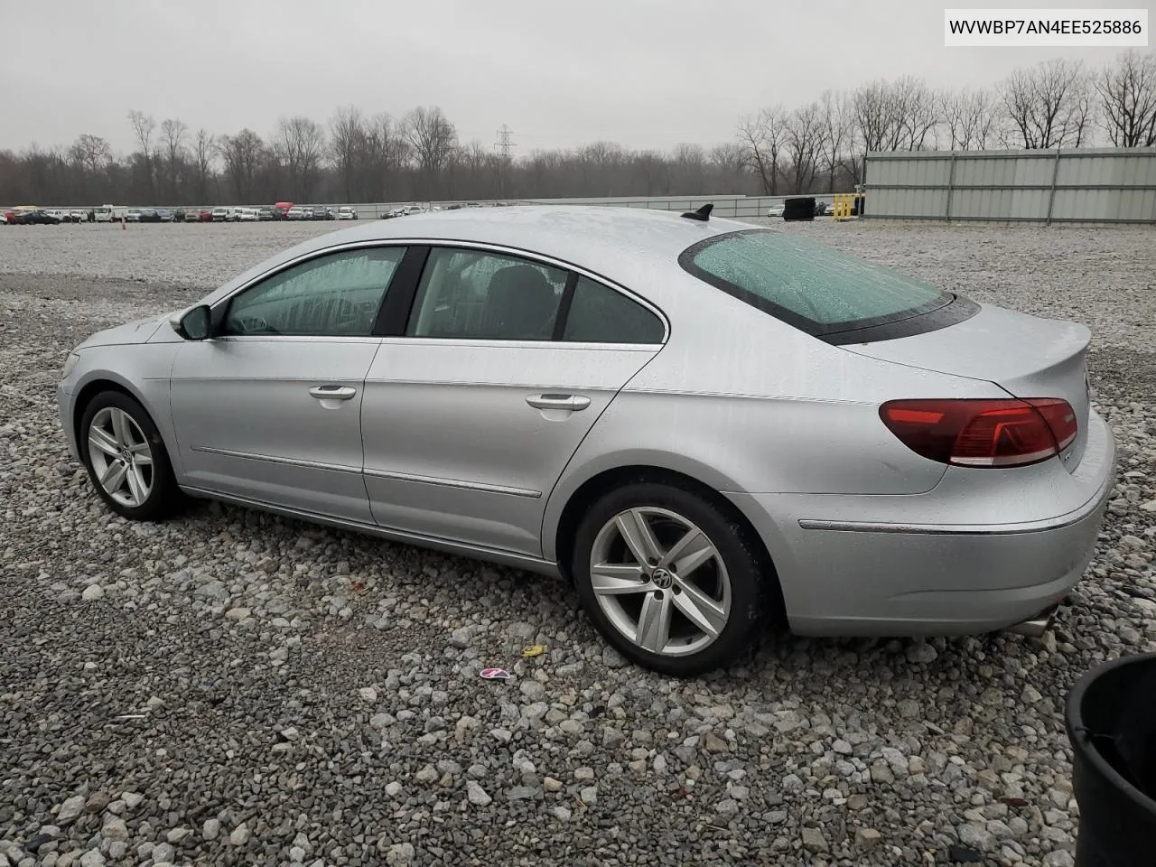 2014 Volkswagen Cc Sport VIN: WVWBP7AN4EE525886 Lot: 80944154