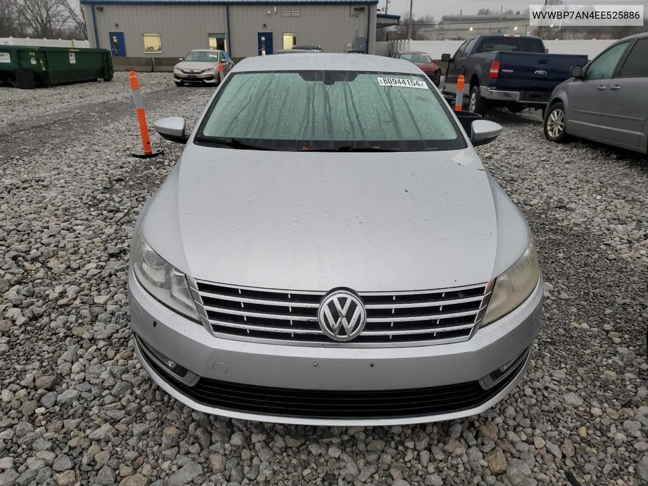 2014 Volkswagen Cc Sport VIN: WVWBP7AN4EE525886 Lot: 80944154