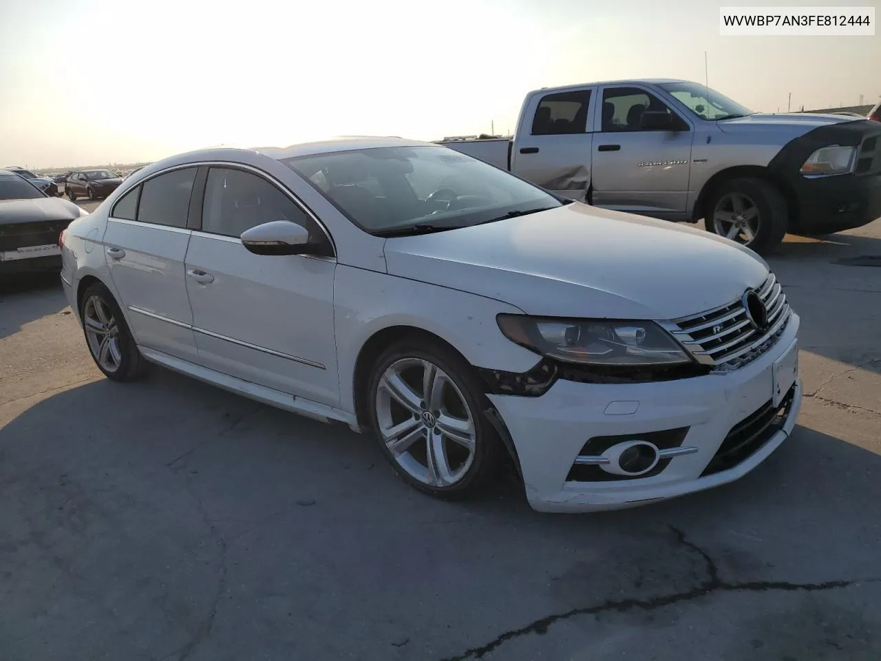 2015 Volkswagen Cc Sport VIN: WVWBP7AN3FE812444 Lot: 66520824