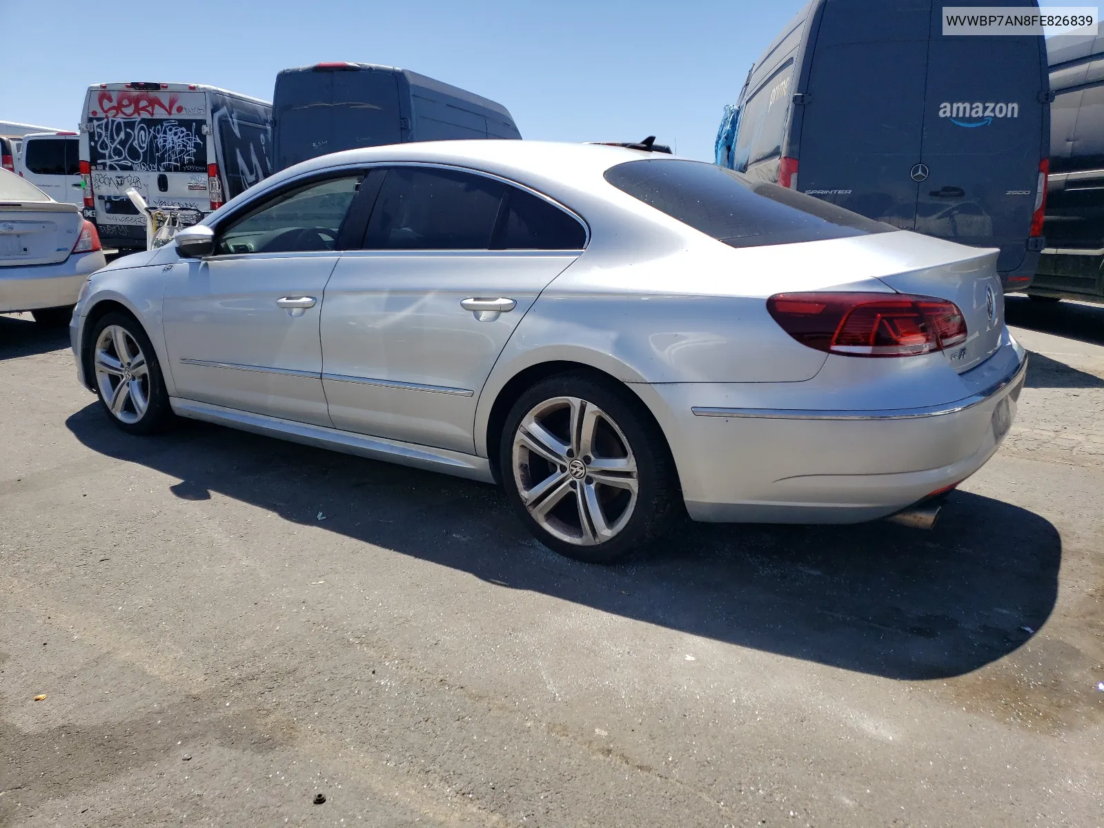 2015 Volkswagen Cc Sport VIN: WVWBP7AN8FE826839 Lot: 66881344