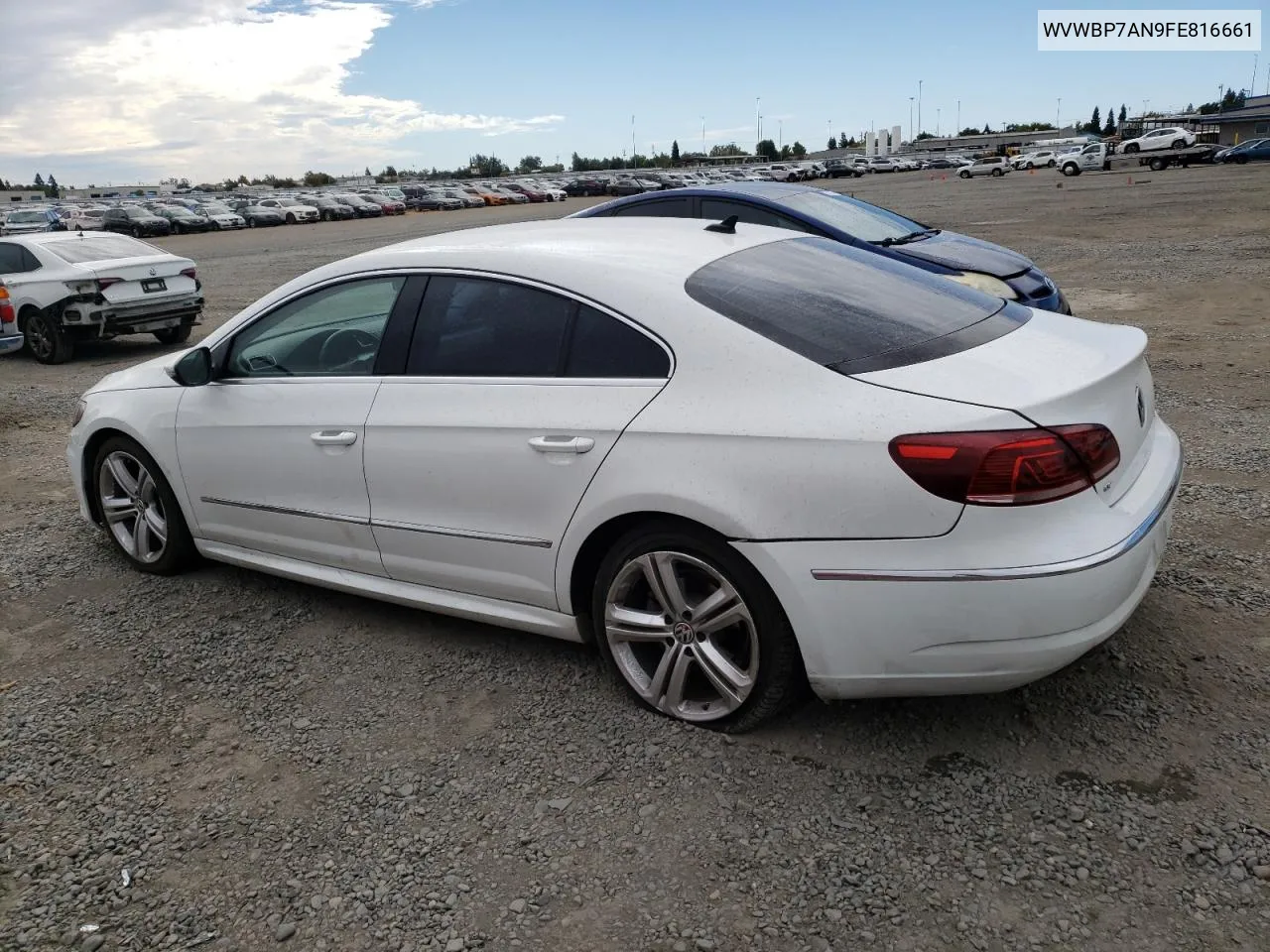 WVWBP7AN9FE816661 2015 Volkswagen Cc Sport