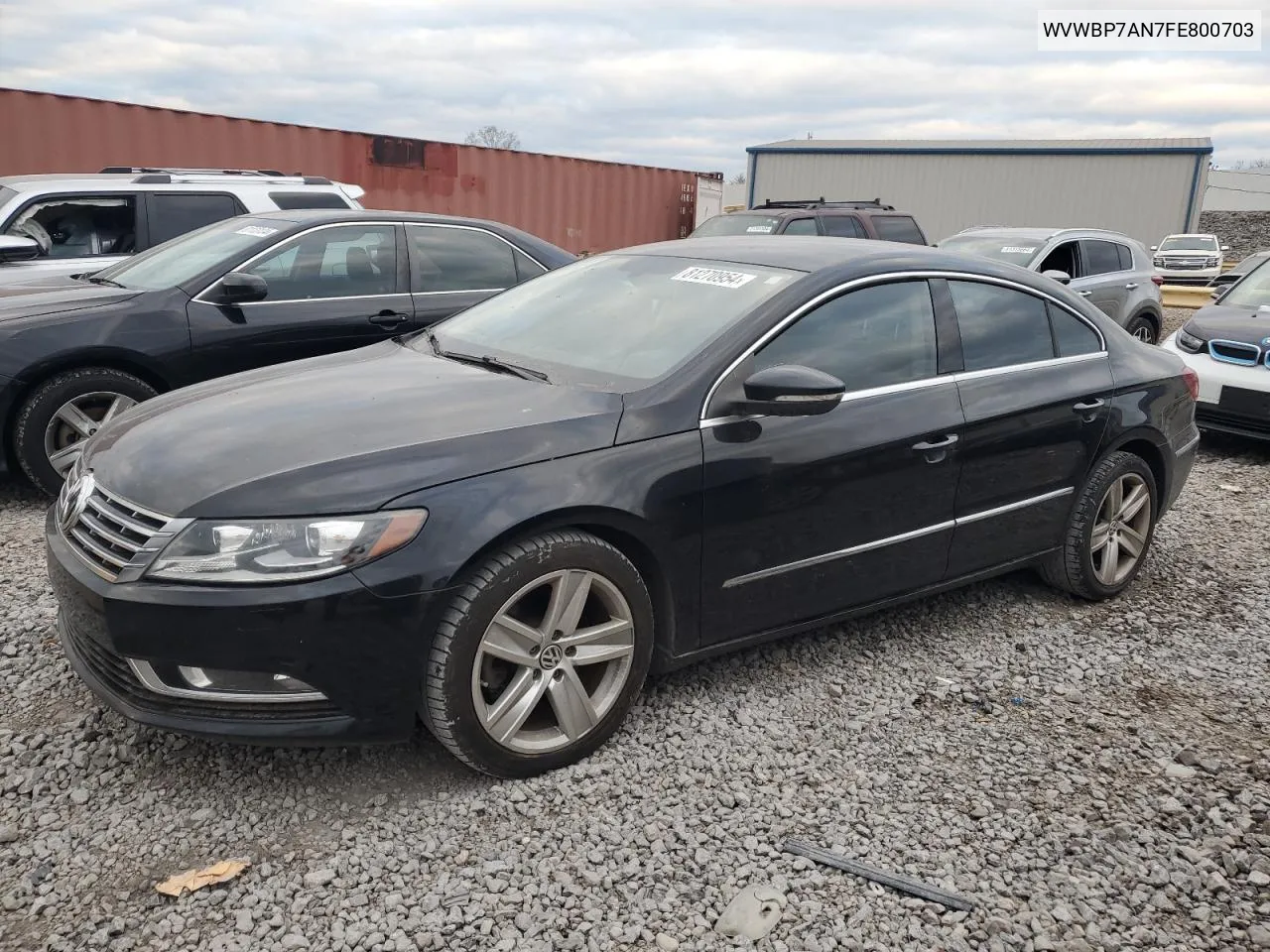 2015 Volkswagen Cc Sport VIN: WVWBP7AN7FE800703 Lot: 81270954