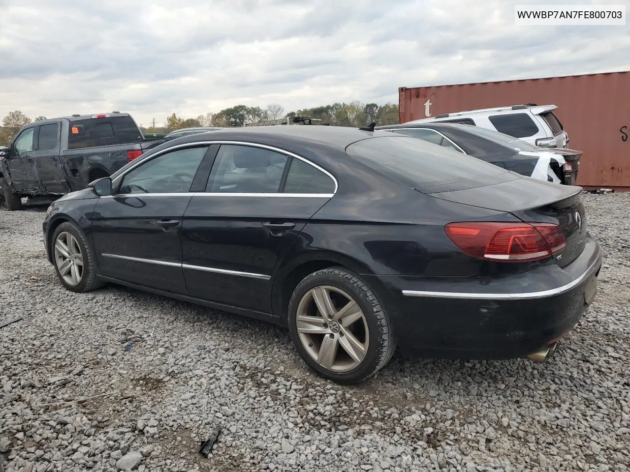 2015 Volkswagen Cc Sport VIN: WVWBP7AN7FE800703 Lot: 81270954