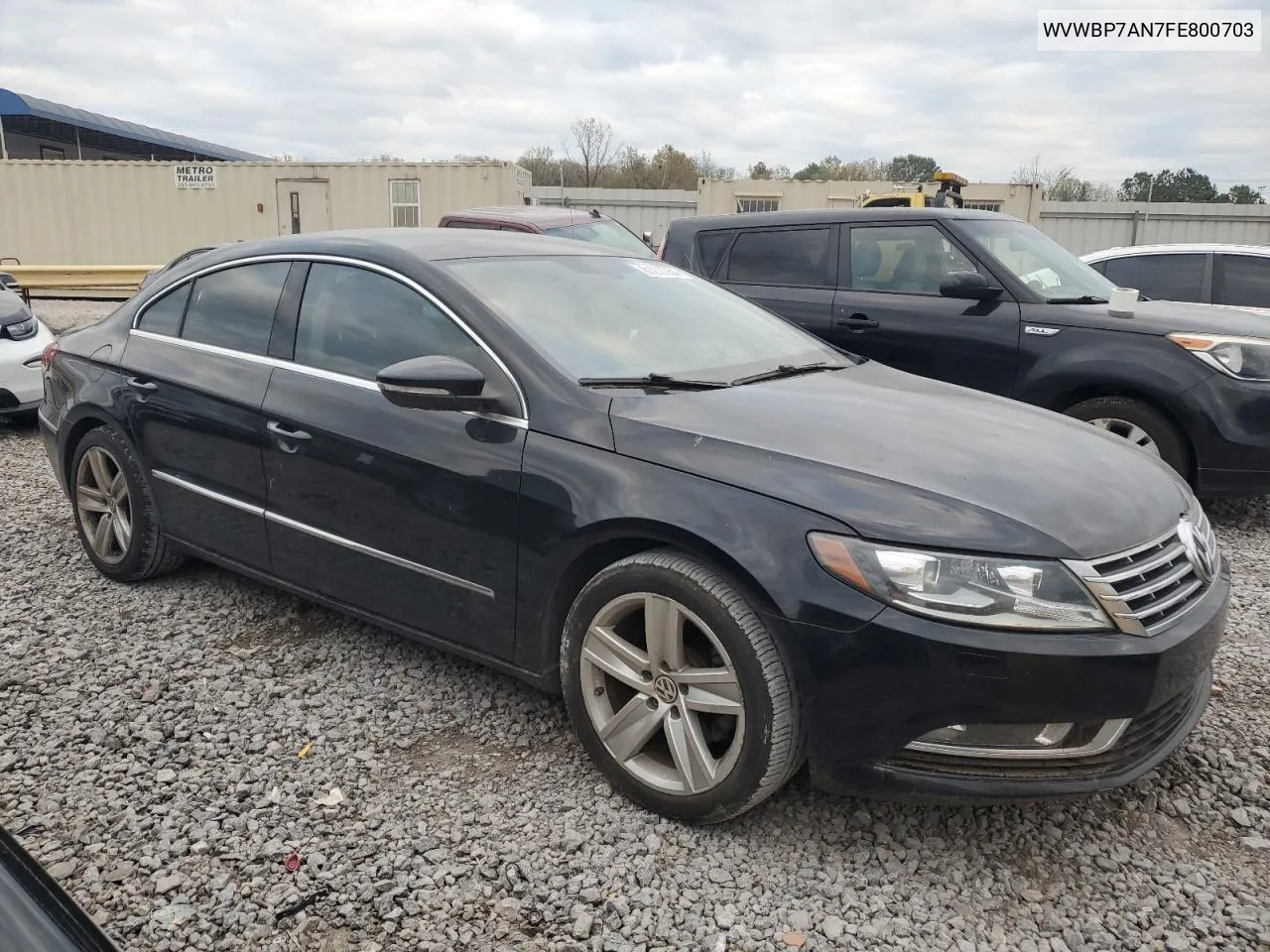 2015 Volkswagen Cc Sport VIN: WVWBP7AN7FE800703 Lot: 81270954