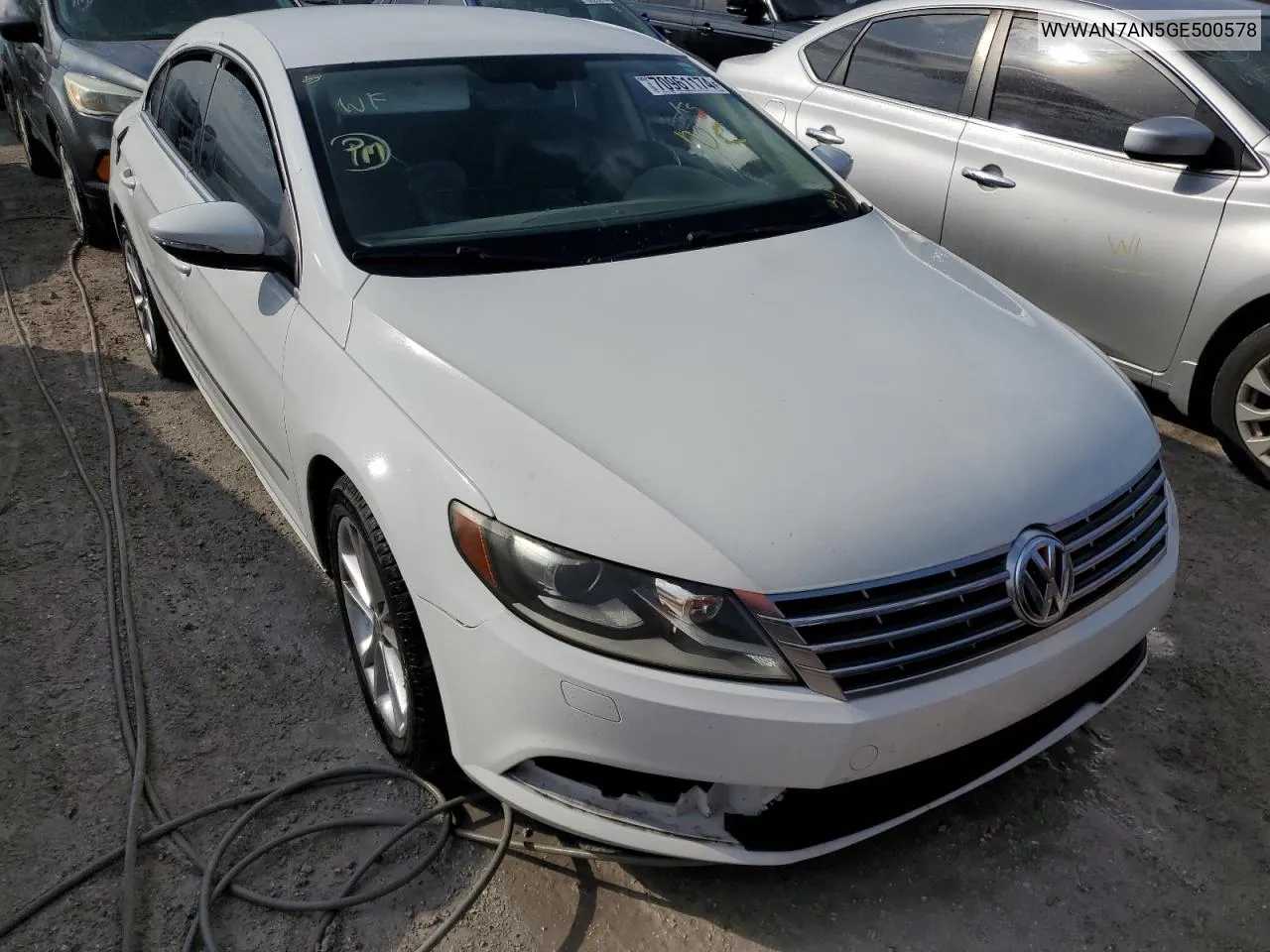 WVWAN7AN5GE500578 2016 Volkswagen Cc Base