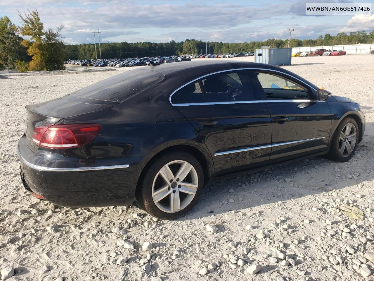 WVWBN7AN6GE517426 2016 Volkswagen Cc Base