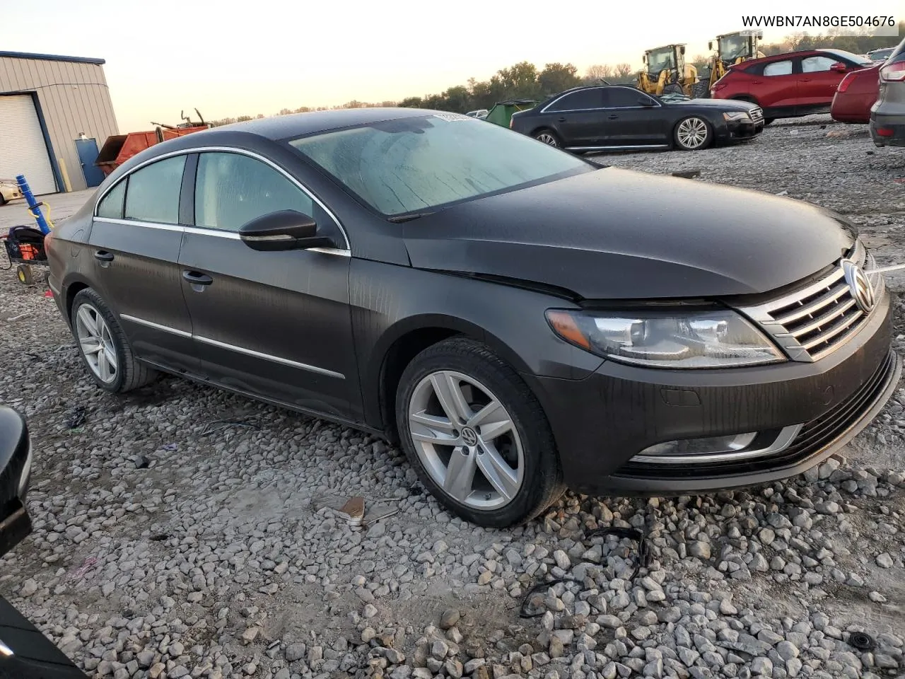 2016 Volkswagen Cc Base VIN: WVWBN7AN8GE504676 Lot: 75329874