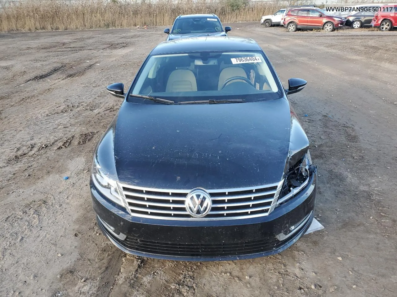 2016 Volkswagen Cc Base VIN: WVWBP7AN9GE501117 Lot: 79636404