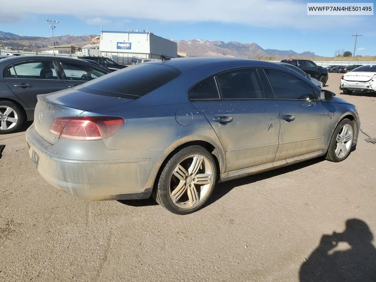 2017 Volkswagen Cc R-Line VIN: WVWFP7AN4HE501495 Lot: 79805384