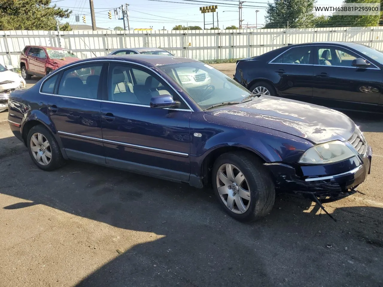 WVWTH63B81P295900 2001 Volkswagen Passat Glx 4Motion