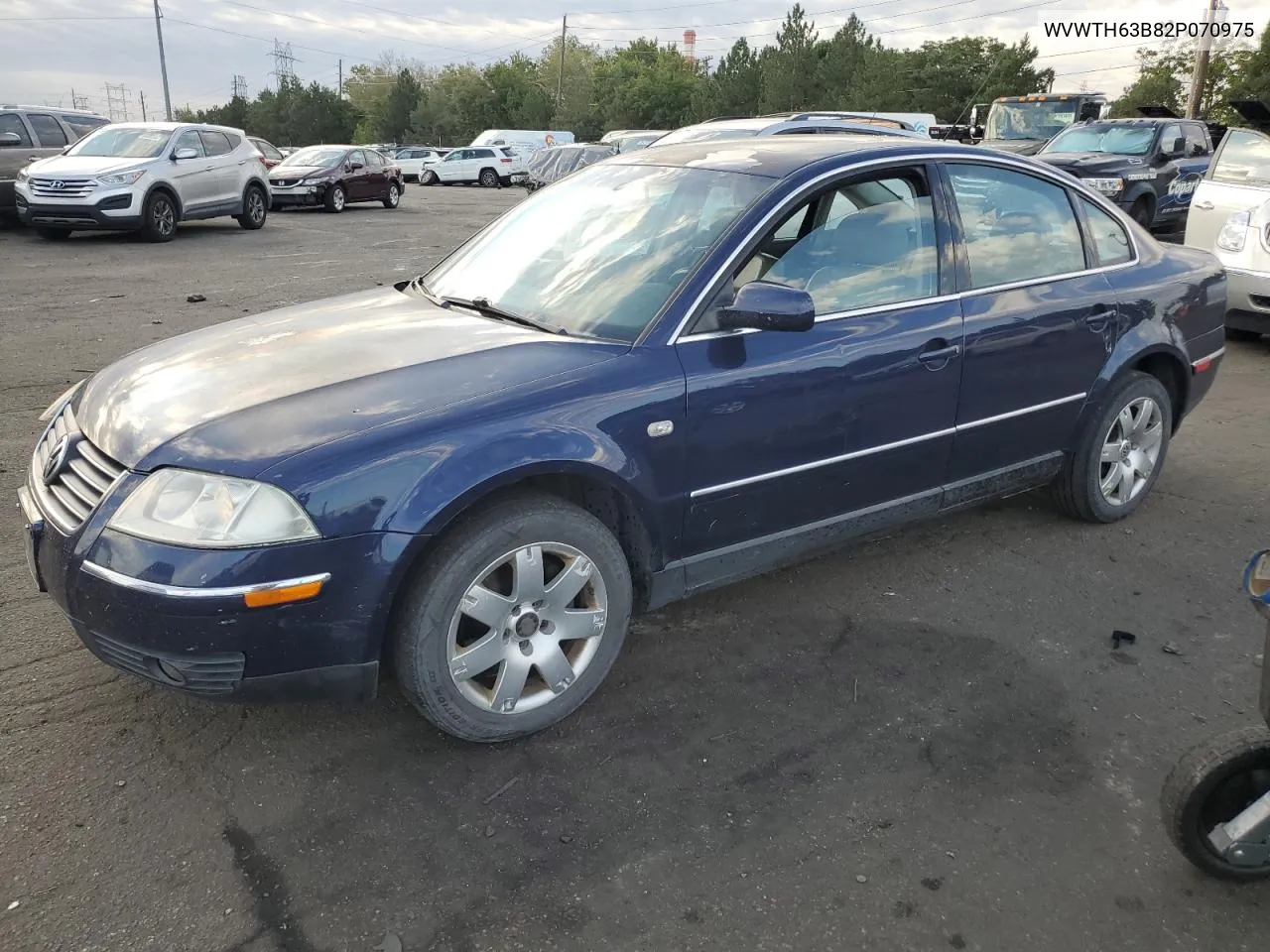 WVWTH63B82P070975 2002 Volkswagen Passat Glx 4Motion