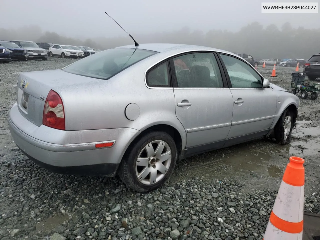 2003 Volkswagen Passat Glx VIN: WVWRH63B23P044027 Lot: 71946594