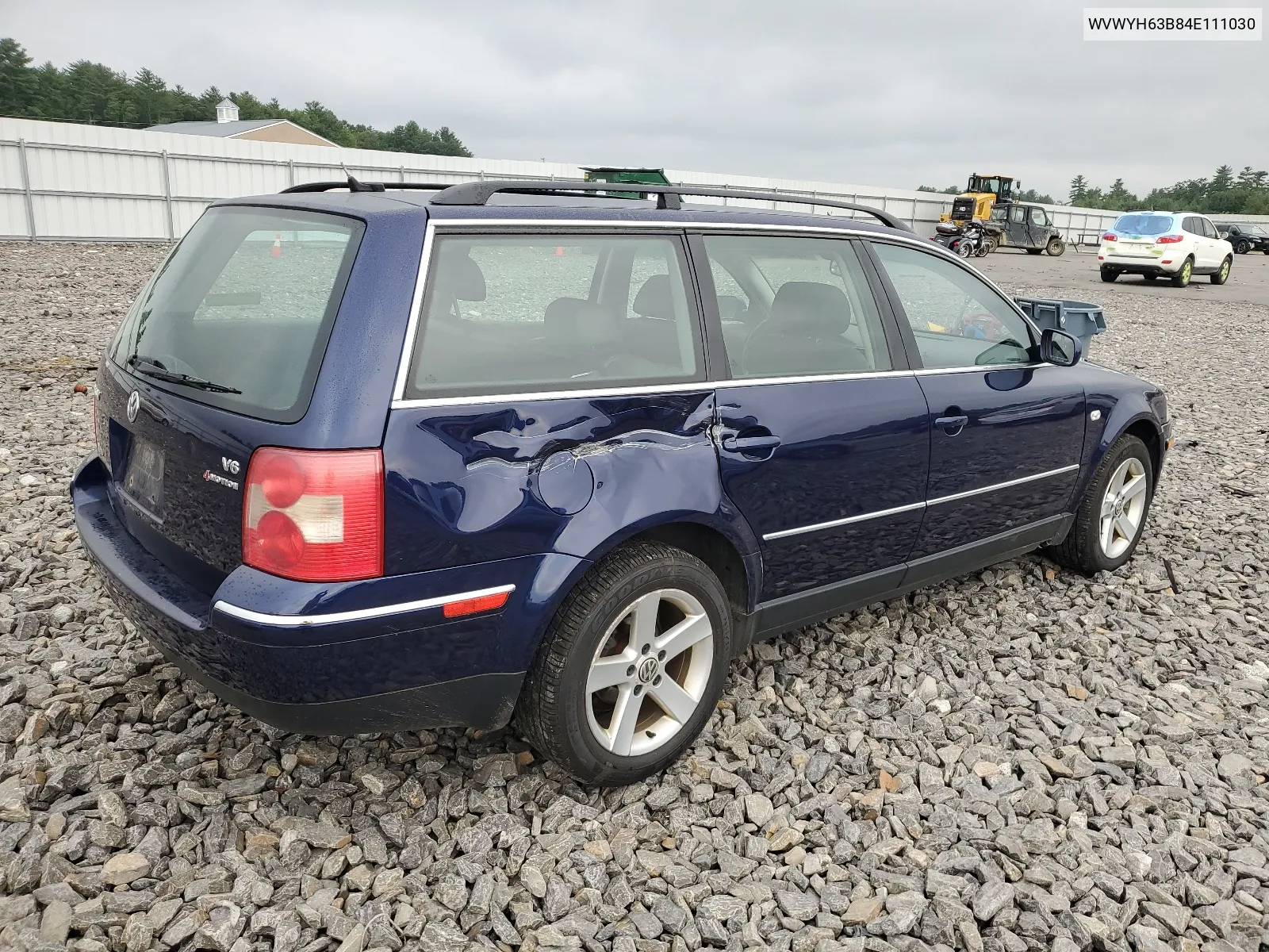 WVWYH63B84E111030 2004 Volkswagen Passat Glx 4Motion