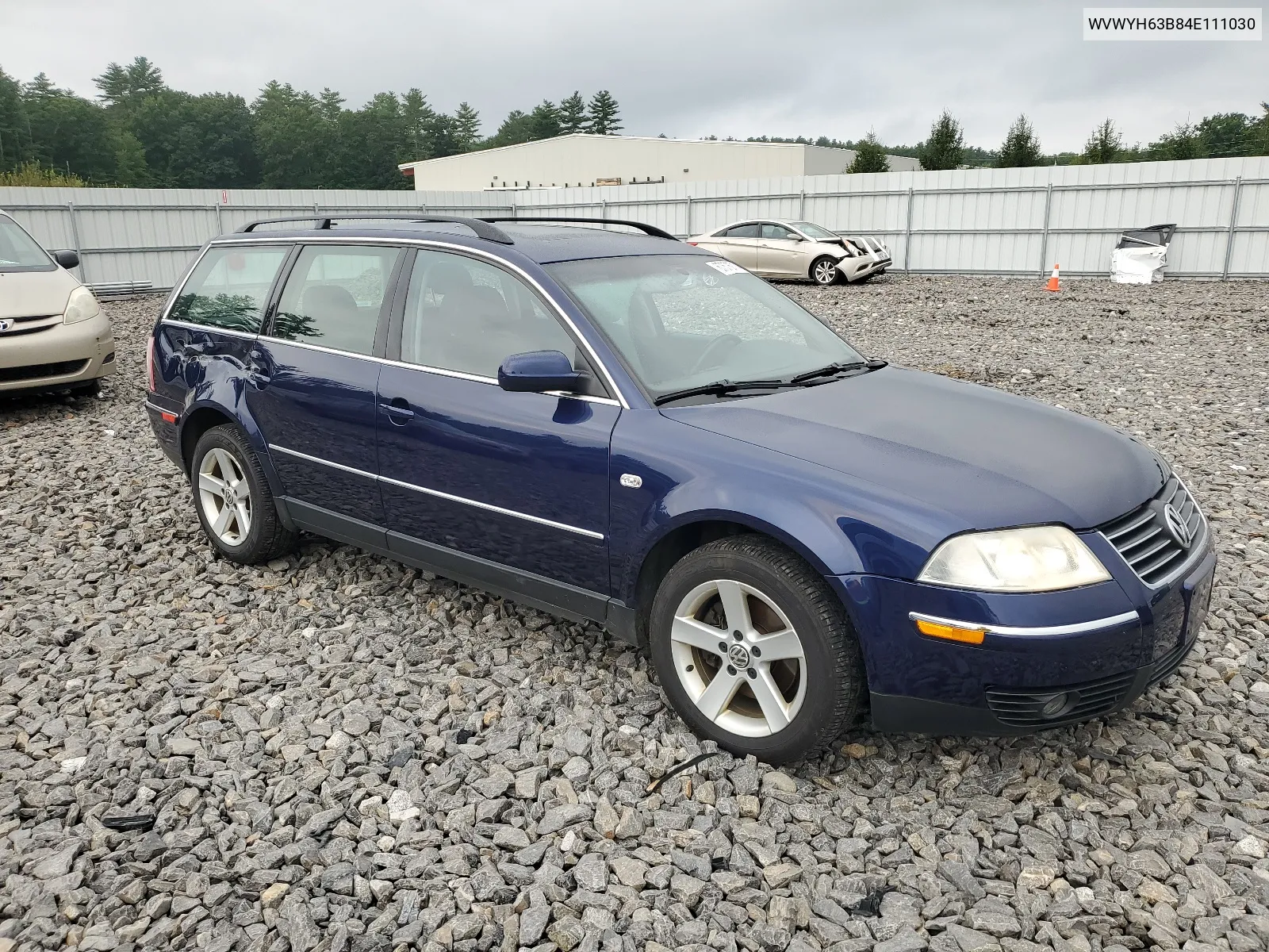 WVWYH63B84E111030 2004 Volkswagen Passat Glx 4Motion