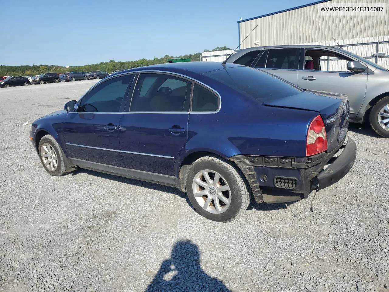 2004 Volkswagen Passat Gls Tdi VIN: WVWPE63B44E316087 Lot: 70196524