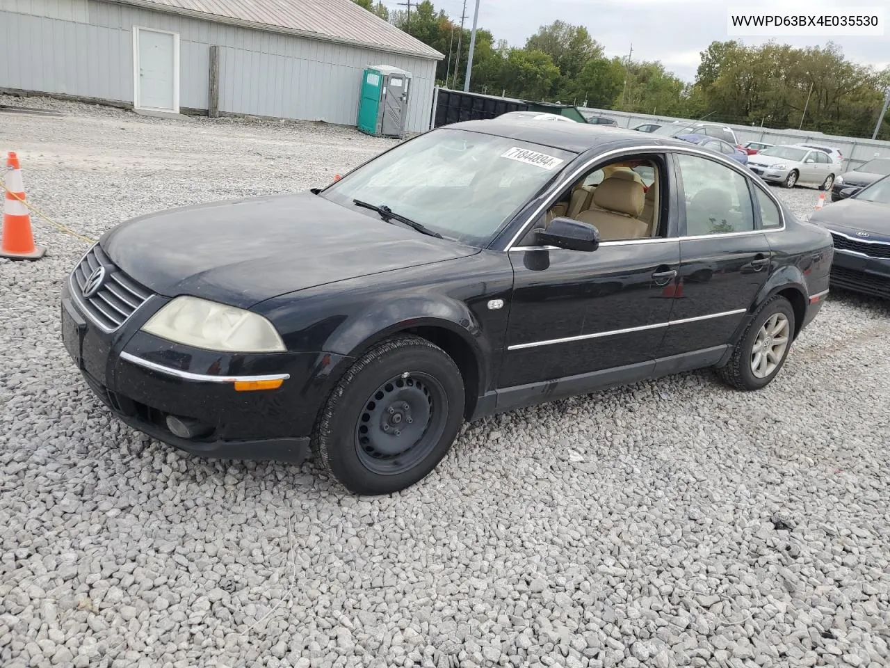 2004 Volkswagen Passat Gls VIN: WVWPD63BX4E035530 Lot: 71844894