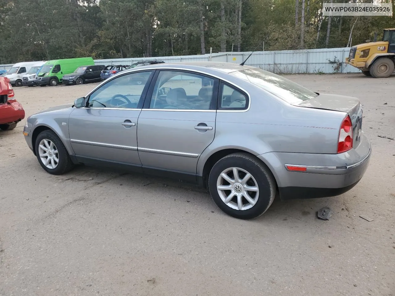 2004 Volkswagen Passat Gls VIN: WVWPD63B24E035926 Lot: 74698874