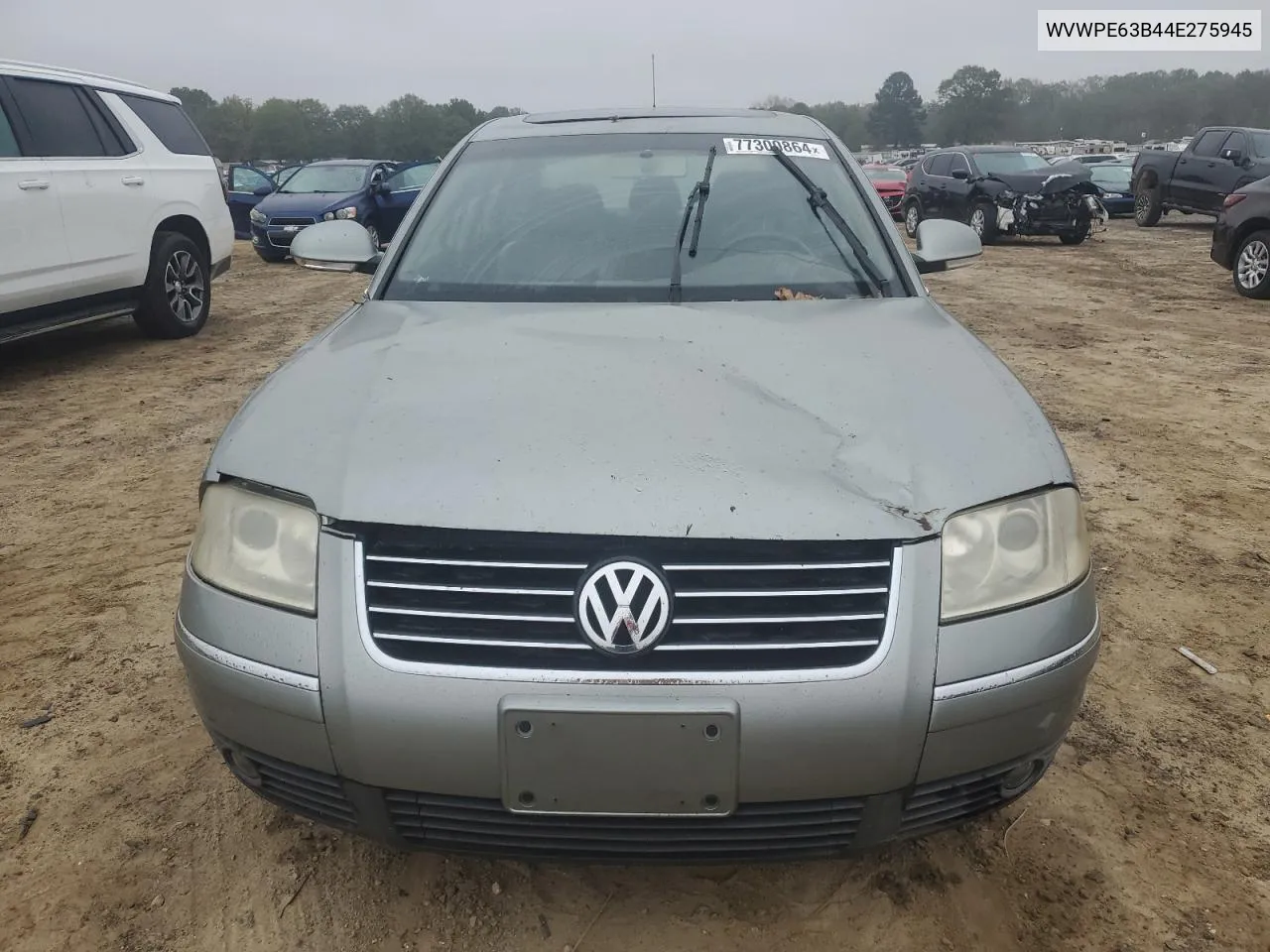 2004 Volkswagen Passat Gls Tdi VIN: WVWPE63B44E275945 Lot: 77300864