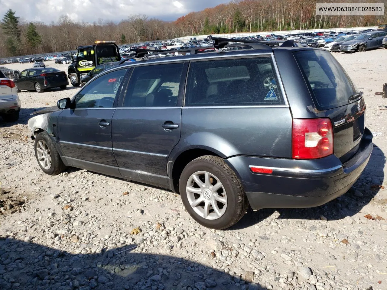 2004 Volkswagen Passat Gls VIN: WVWVD63B84E028583 Lot: 78503124