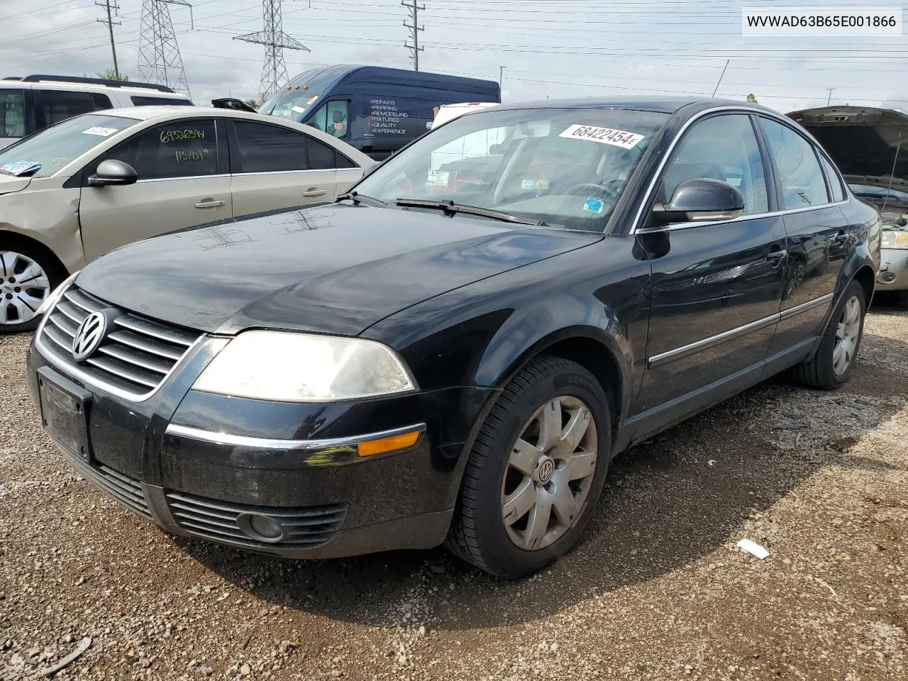 2005 Volkswagen Passat Gls VIN: WVWAD63B65E001866 Lot: 68422454