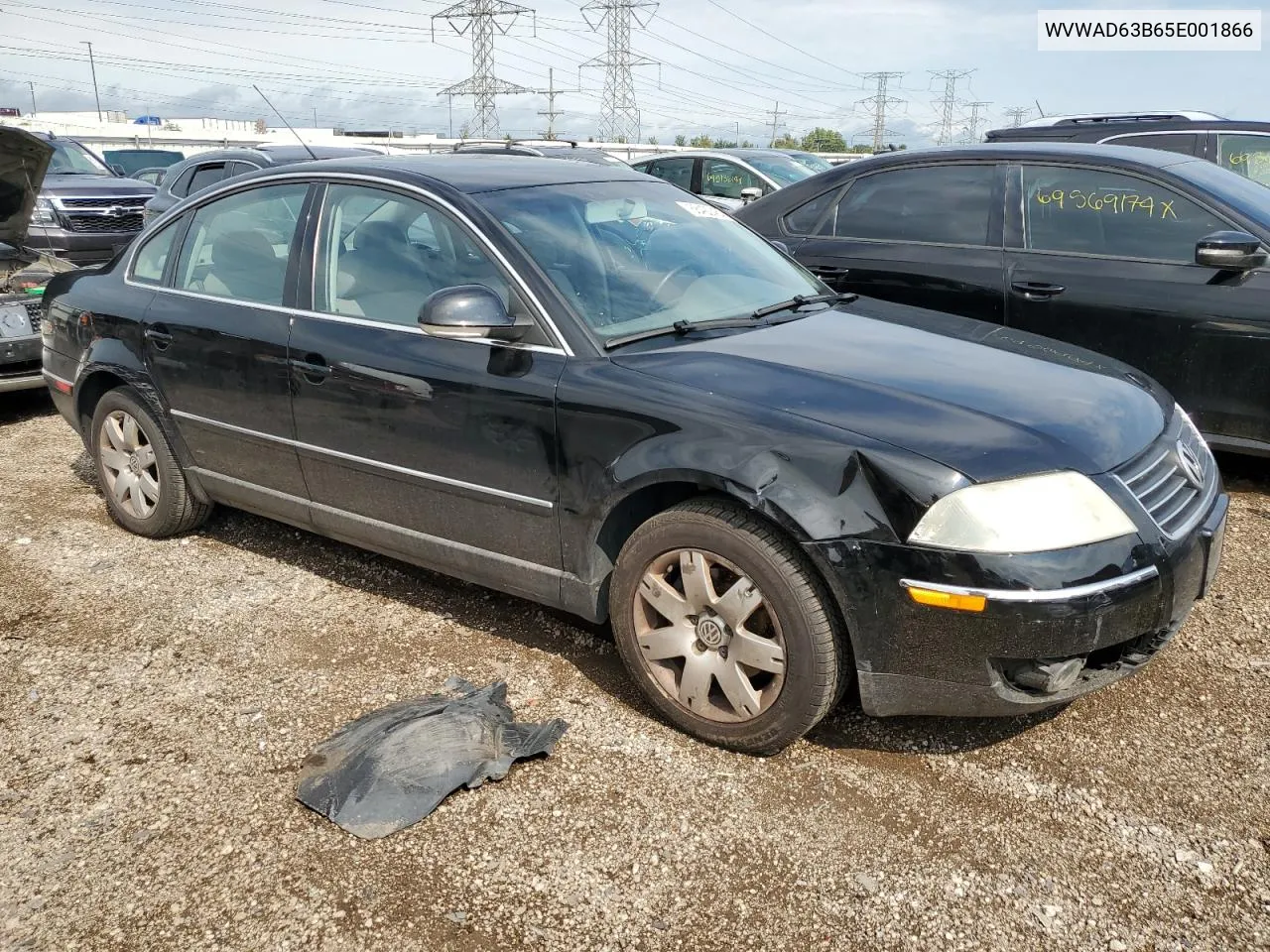 2005 Volkswagen Passat Gls VIN: WVWAD63B65E001866 Lot: 68422454