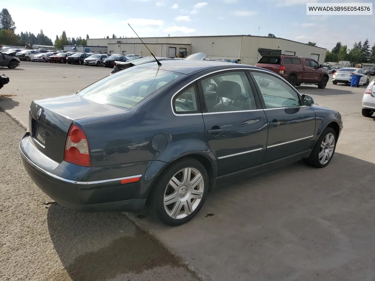 2005 Volkswagen Passat Gls VIN: WVWAD63B95E054576 Lot: 70046124