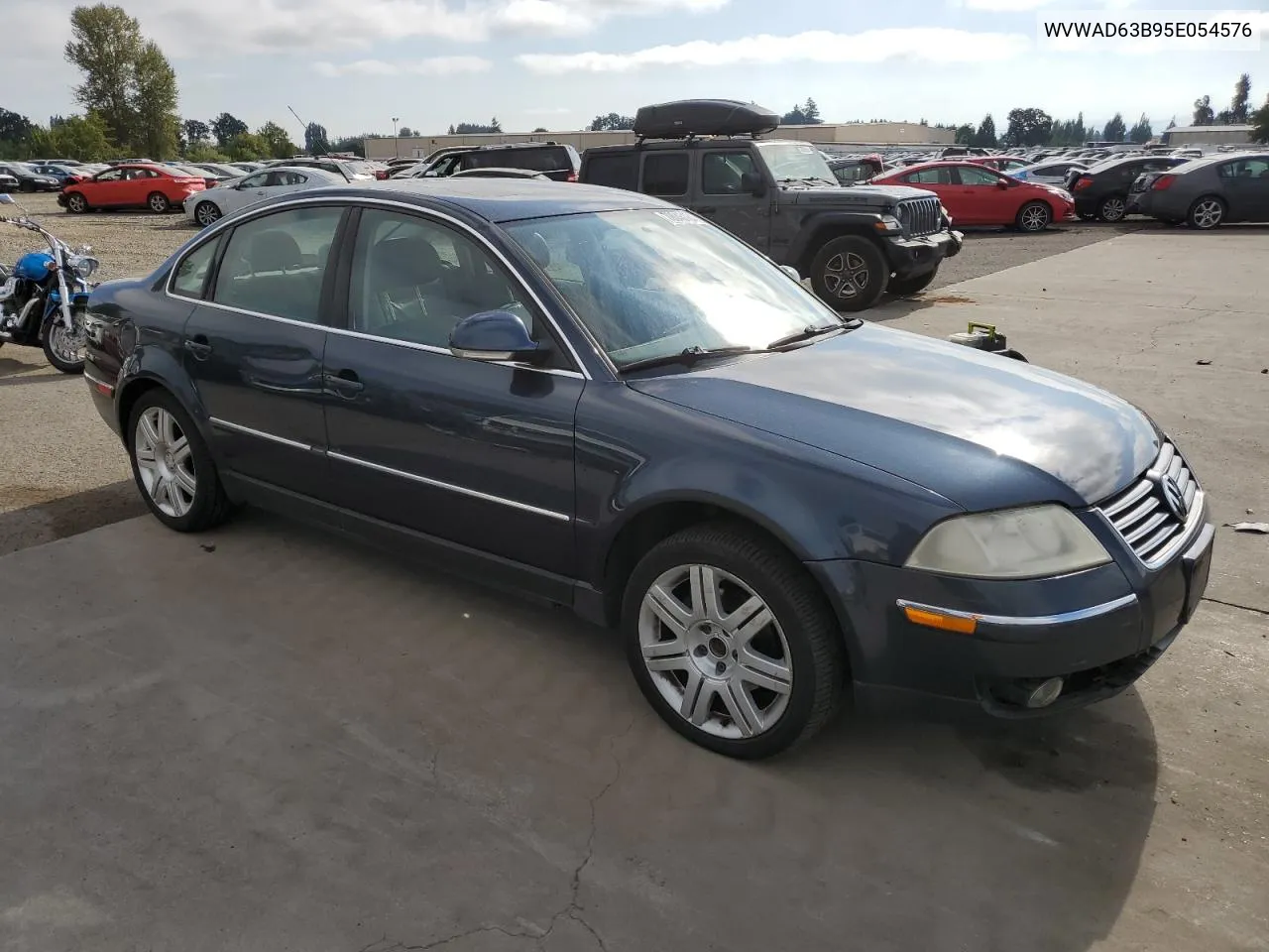 2005 Volkswagen Passat Gls VIN: WVWAD63B95E054576 Lot: 70046124