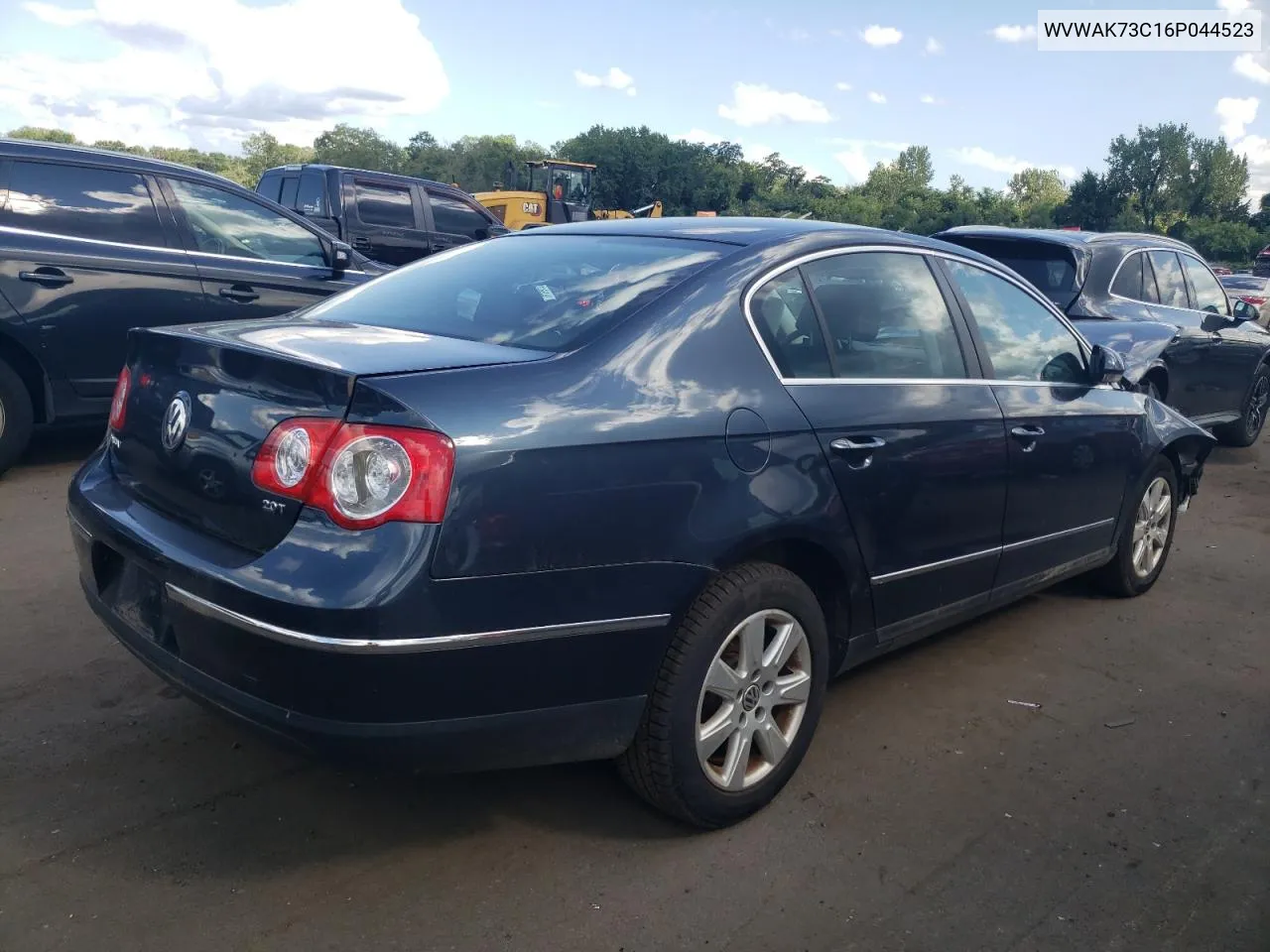 2006 Volkswagen Passat 2.0T VIN: WVWAK73C16P044523 Lot: 67050324