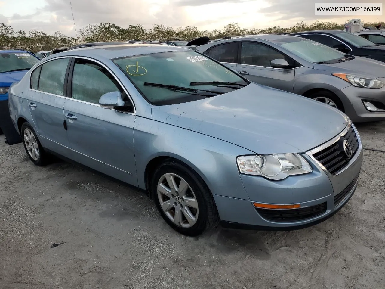 2006 Volkswagen Passat 2.0T VIN: WVWAK73C06P166399 Lot: 76493604