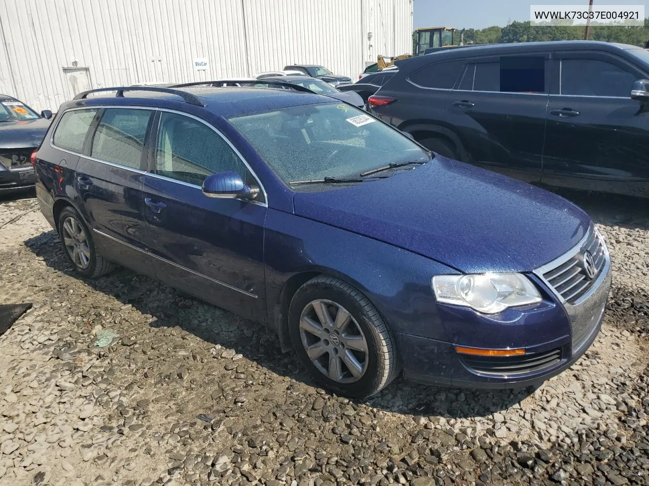 2007 Volkswagen Passat 2.0T Wagon Value VIN: WVWLK73C37E004921 Lot: 68326344