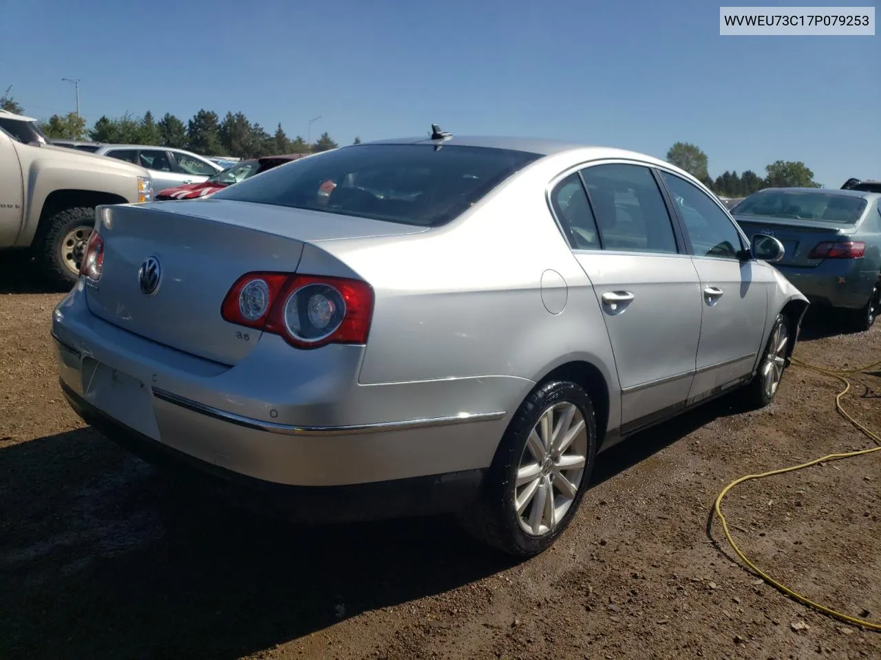 2007 Volkswagen Passat 3.6L Luxury VIN: WVWEU73C17P079253 Lot: 69816394