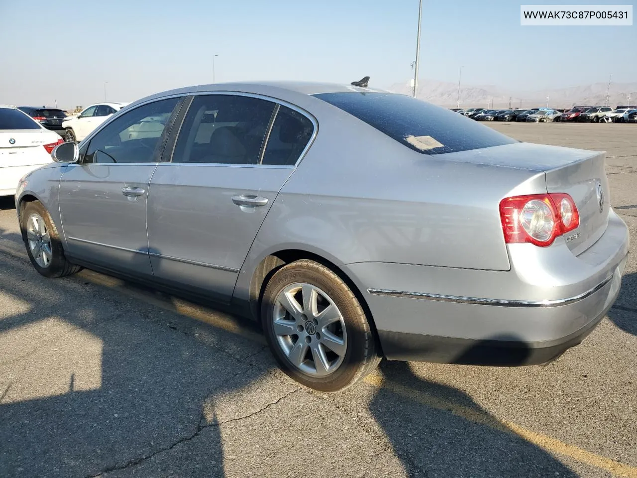 2007 Volkswagen Passat 2.0T VIN: WVWAK73C87P005431 Lot: 70533374