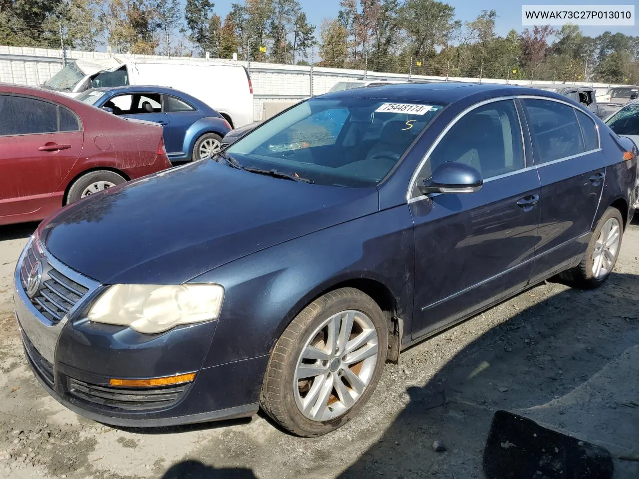 WVWAK73C27P013010 2007 Volkswagen Passat 2.0T