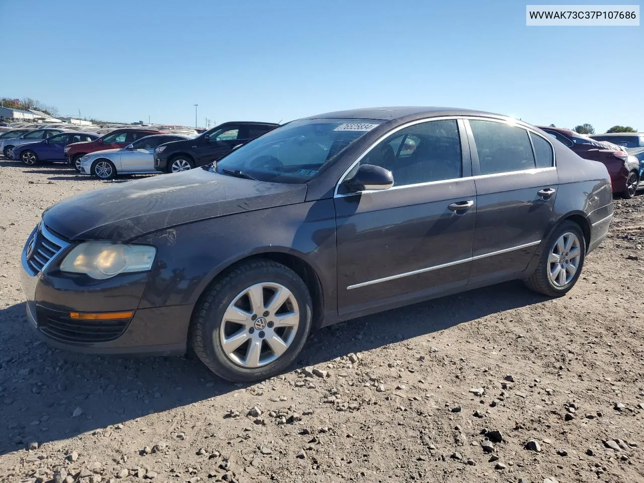 2007 Volkswagen Passat 2.0T VIN: WVWAK73C37P107686 Lot: 76525834