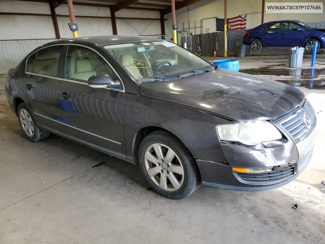 2007 Volkswagen Passat 2.0T VIN: WVWAK73C37P107686 Lot: 76525834