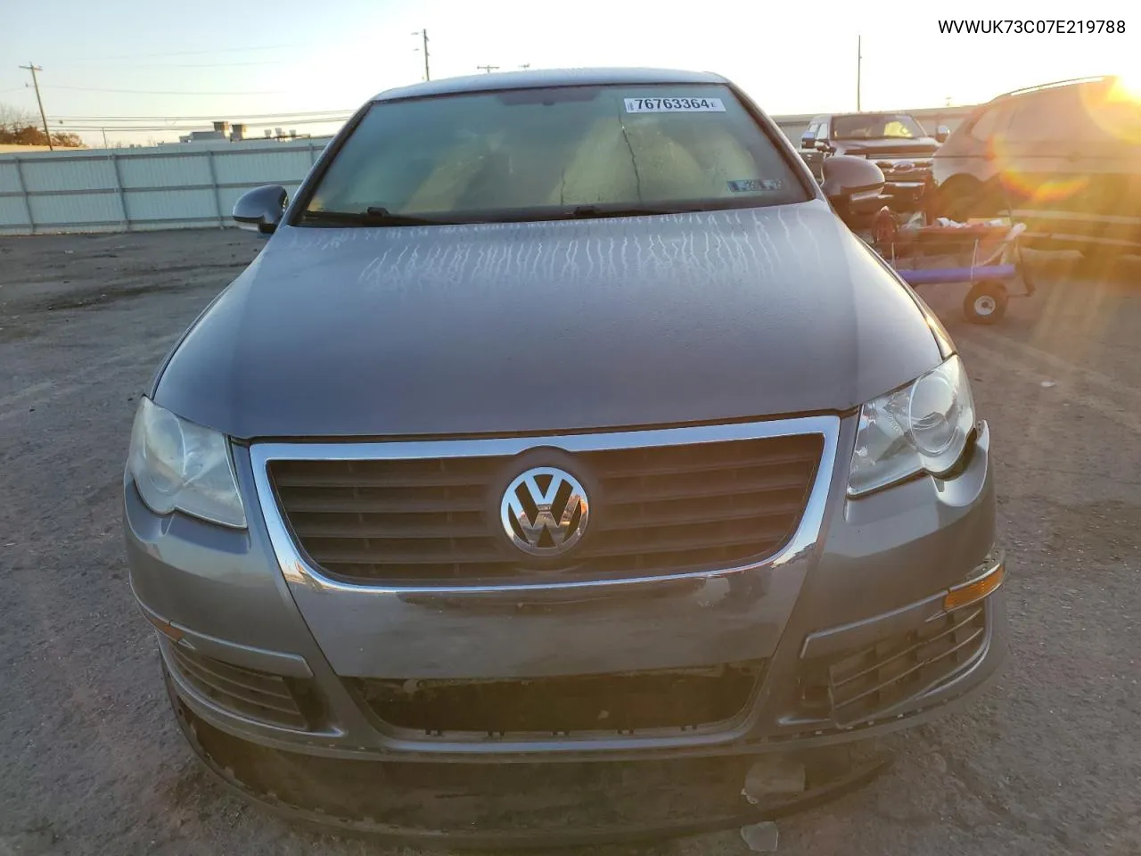 2007 Volkswagen Passat VIN: WVWUK73C07E219788 Lot: 76763364