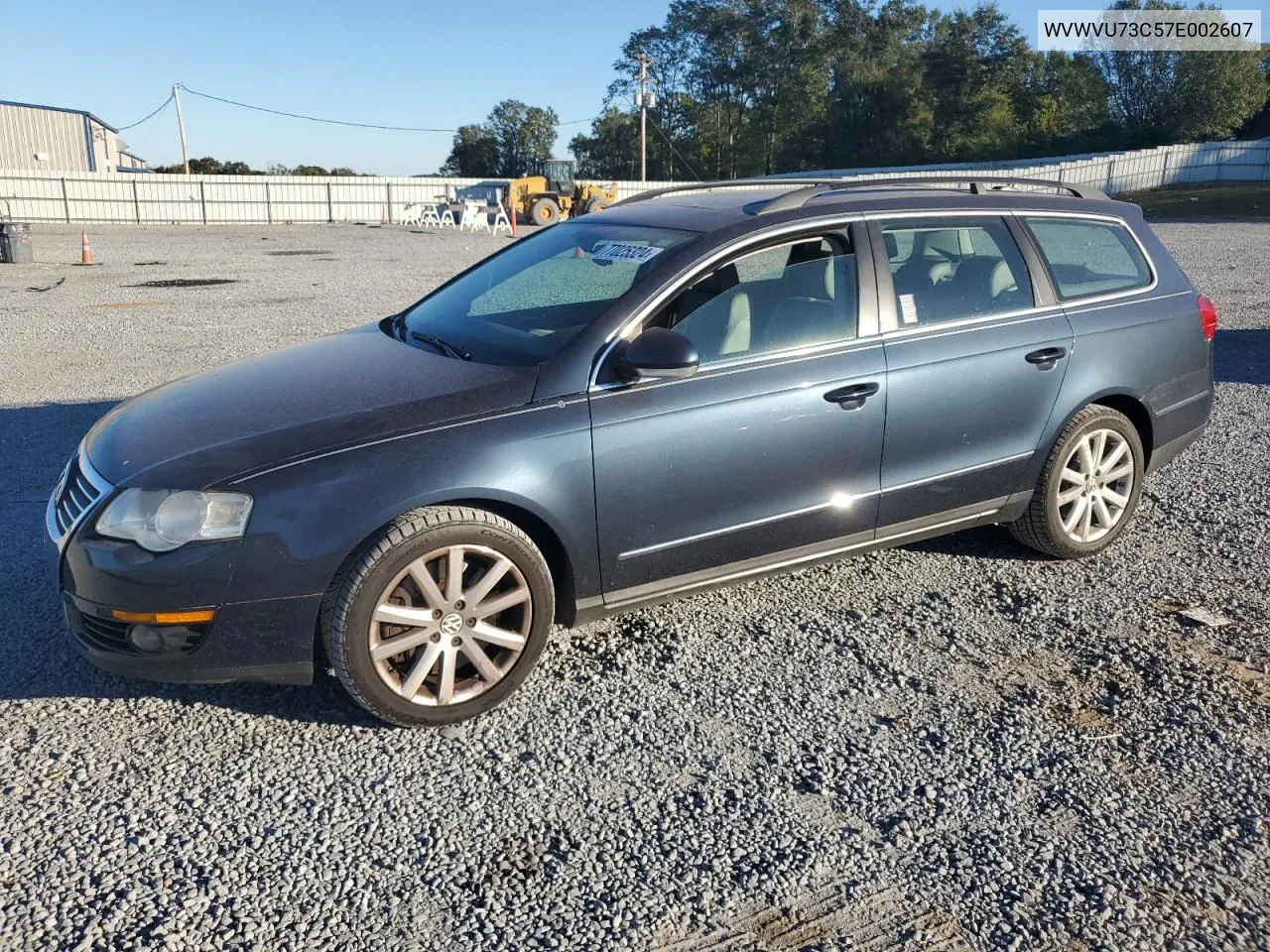 WVWVU73C57E002607 2007 Volkswagen Passat 3.6L 4Motion Wagon Luxury