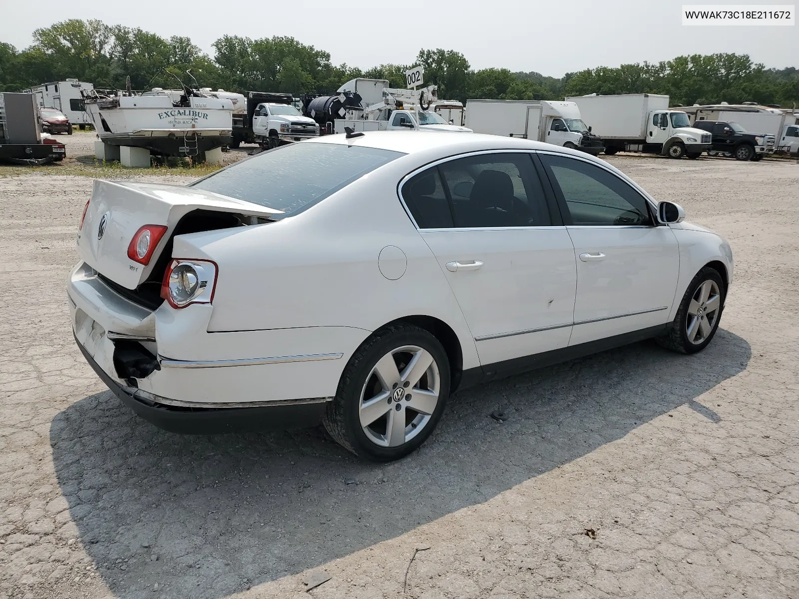 WVWAK73C18E211672 2008 Volkswagen Passat Komfort