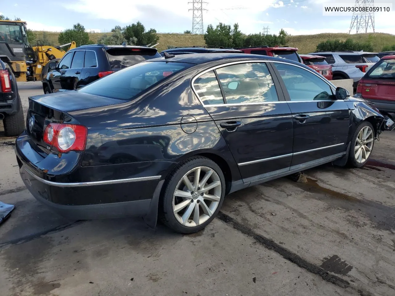 2008 Volkswagen Passat Vr6 VIN: WVWCU93C08E059110 Lot: 67931344