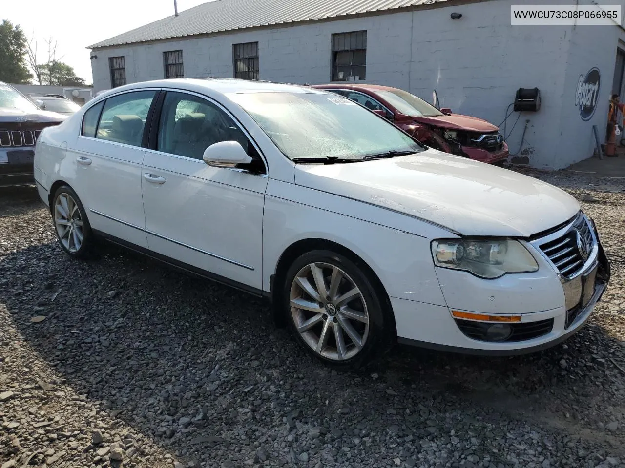 2008 Volkswagen Passat Vr6 VIN: WVWCU73C08P066955 Lot: 68423944