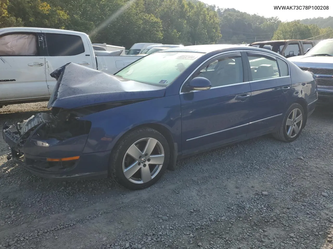 WVWAK73C78P100208 2008 Volkswagen Passat Komfort