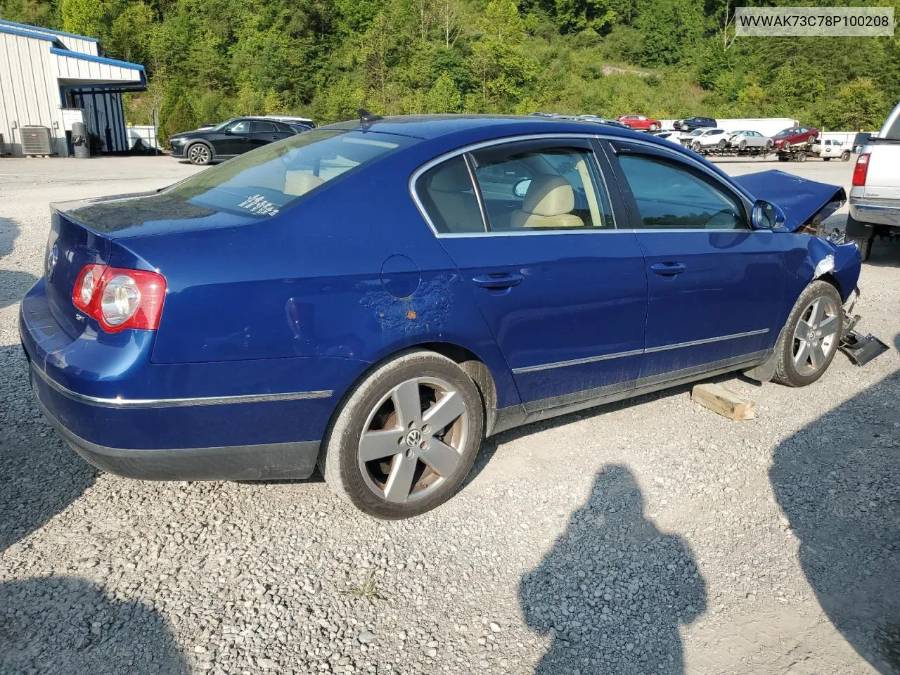 WVWAK73C78P100208 2008 Volkswagen Passat Komfort