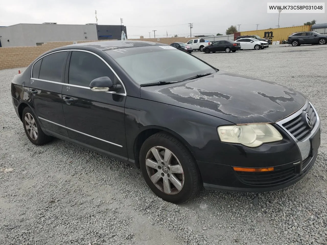 2008 Volkswagen Passat Turbo VIN: WVWJK73C58P031048 Lot: 72563814