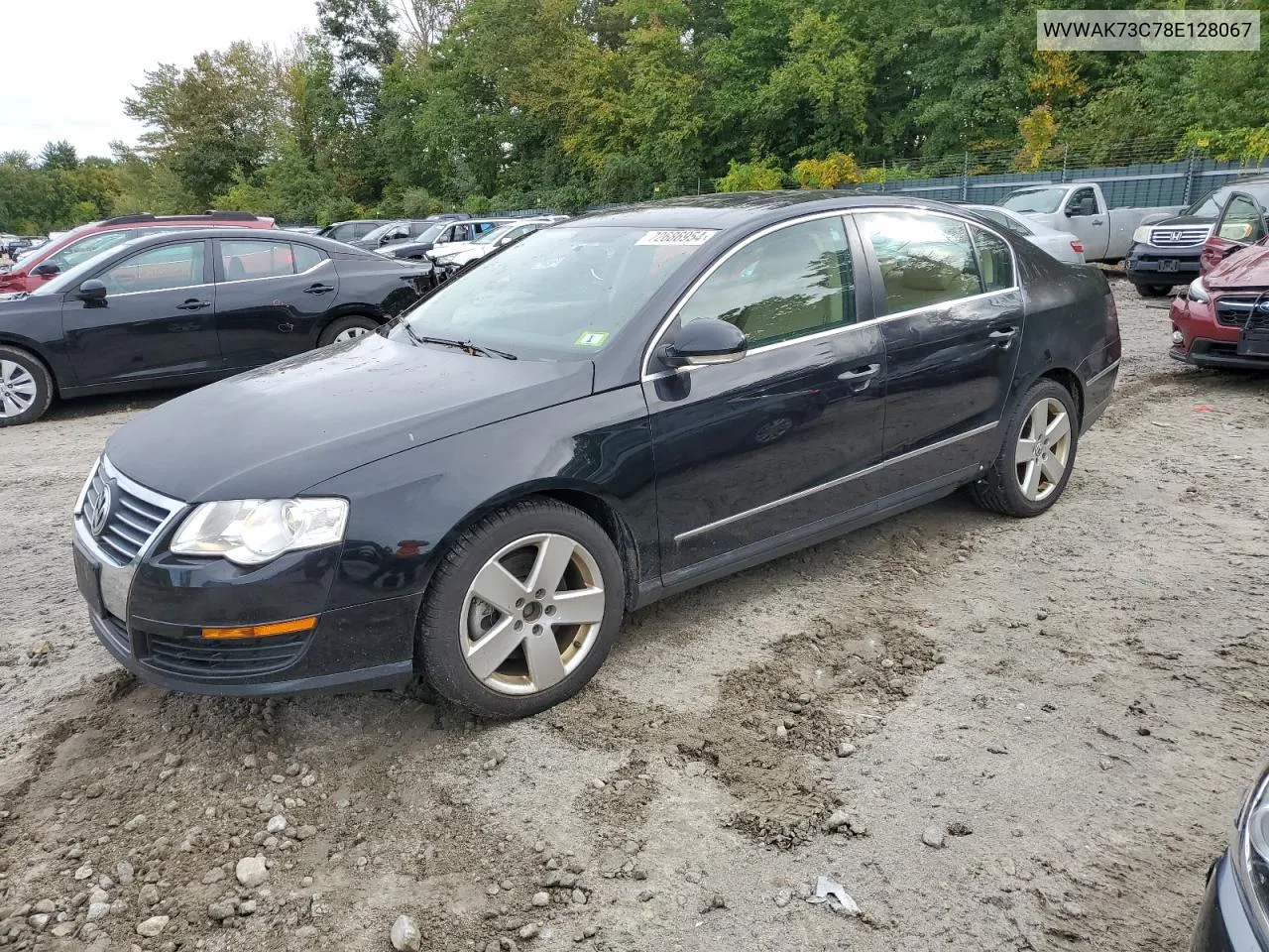 WVWAK73C78E128067 2008 Volkswagen Passat Komfort