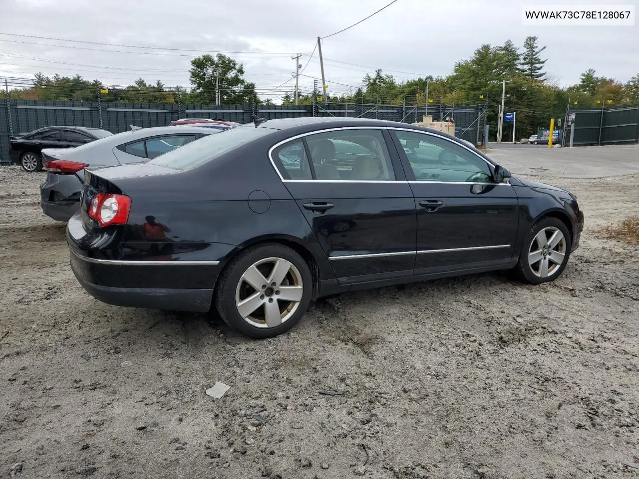 2008 Volkswagen Passat Komfort VIN: WVWAK73C78E128067 Lot: 72686954